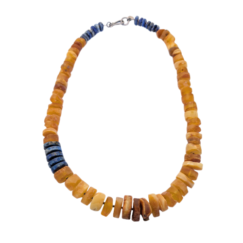 Bursztyn lapis lazuli