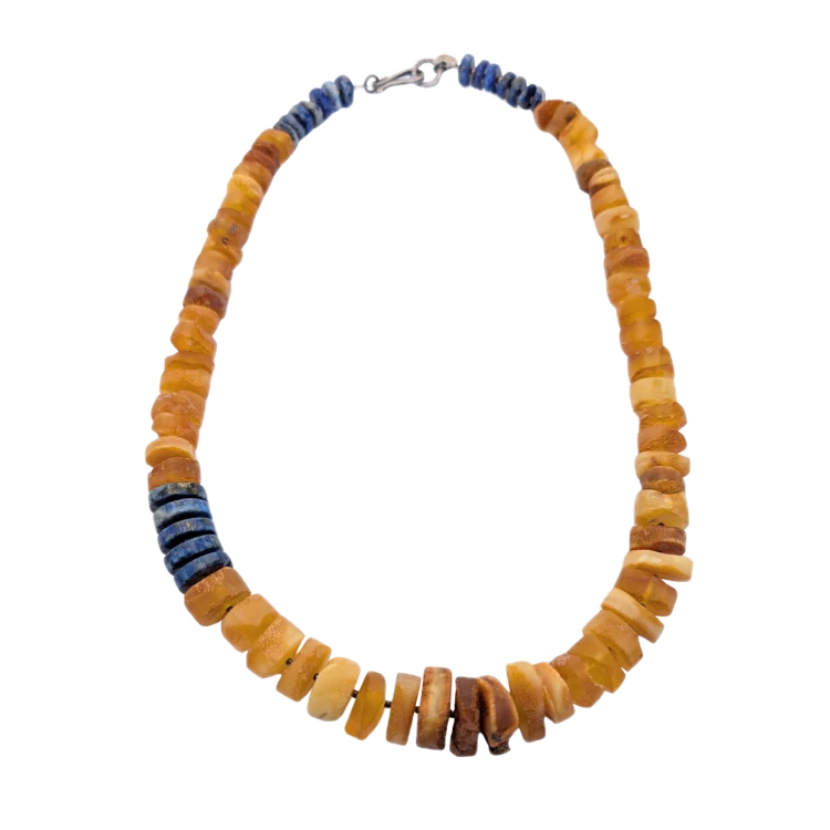 Bursztyn lapis lazuli
