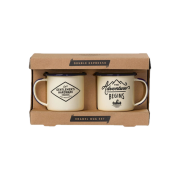 Kubki emaliowane do espresso