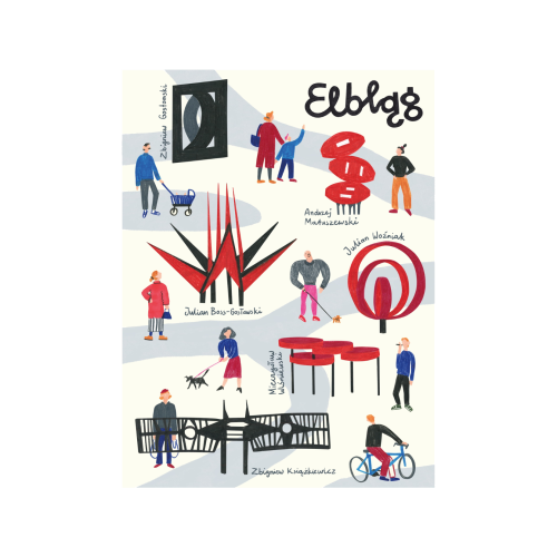 Plakat Formy przestrzenne
