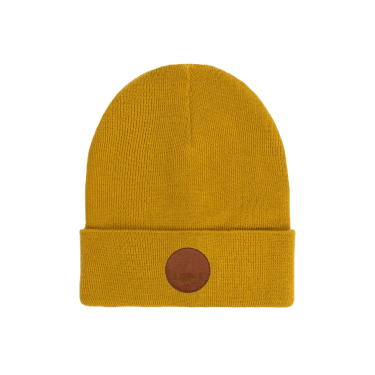 Beanie musztardowa