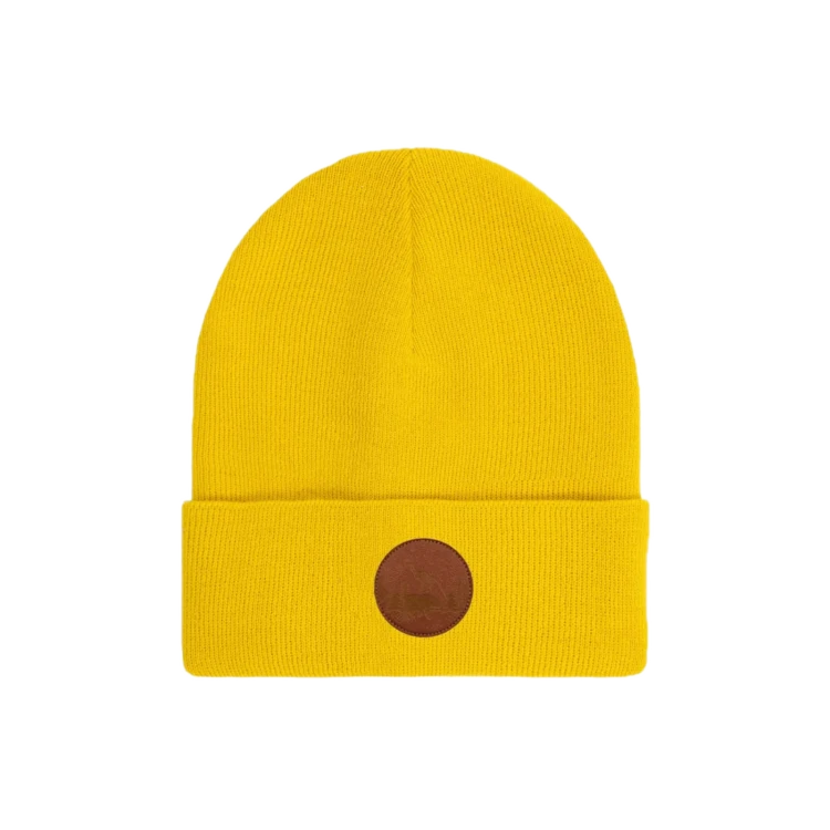 Beanie żółta