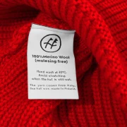 Hansa beanie czerwona