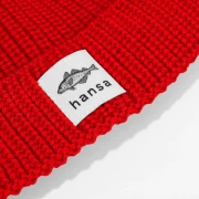 Hansa beanie czerwona