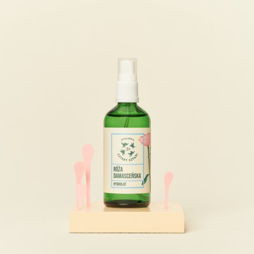 Hydrolat z róży damasceńskiej 4 Szpaki 100 ml