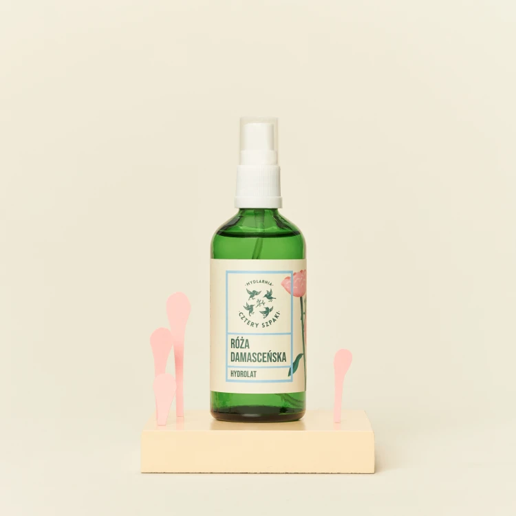 Hydrolat z róży damasceńskiej 4 Szpaki 100 ml