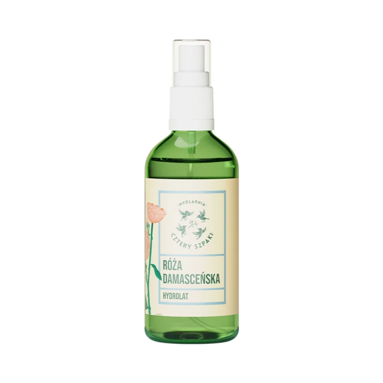 Hydrolat z róży damasceńskiej 4 Szpaki 100 ml — butelka