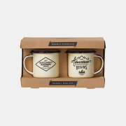 Kubki emaliowane do espresso
