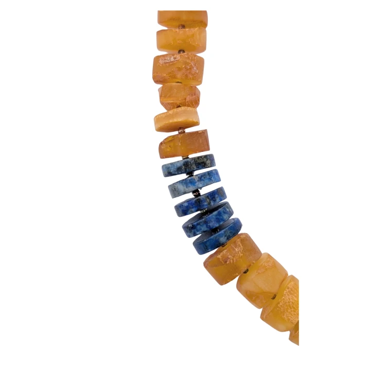 Bursztyn lapis lazuli