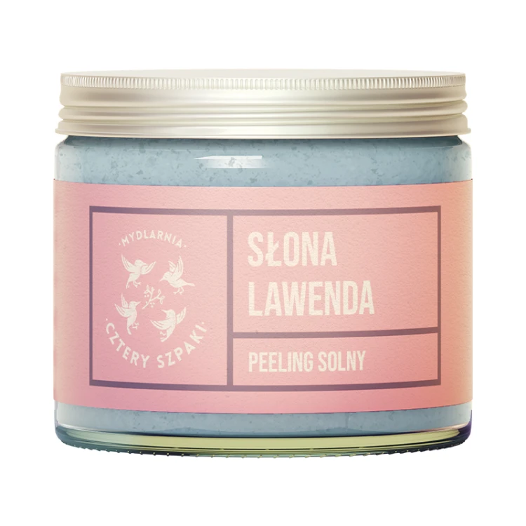 Peeling Słona lawenda