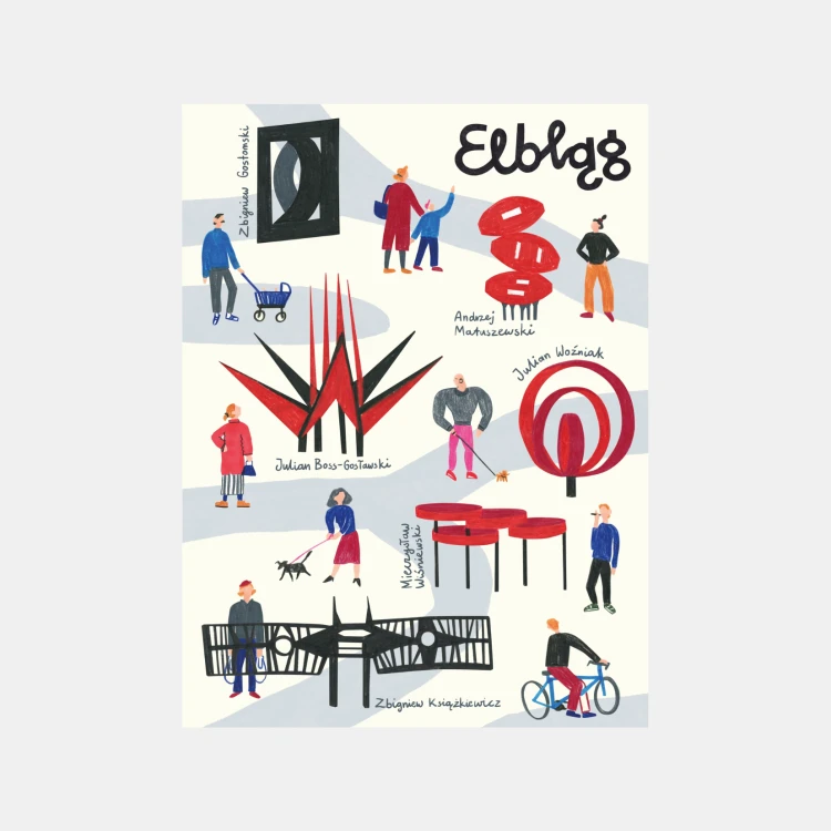 Plakat Formy przestrzenne