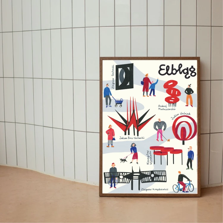 Plakat Formy przestrzenne