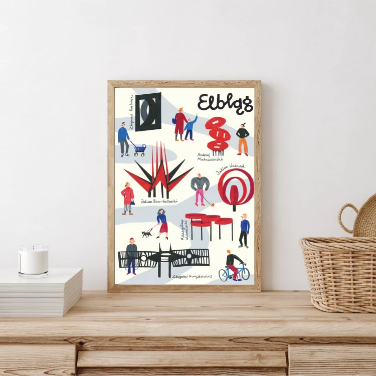 Plakat Formy przestrzenne